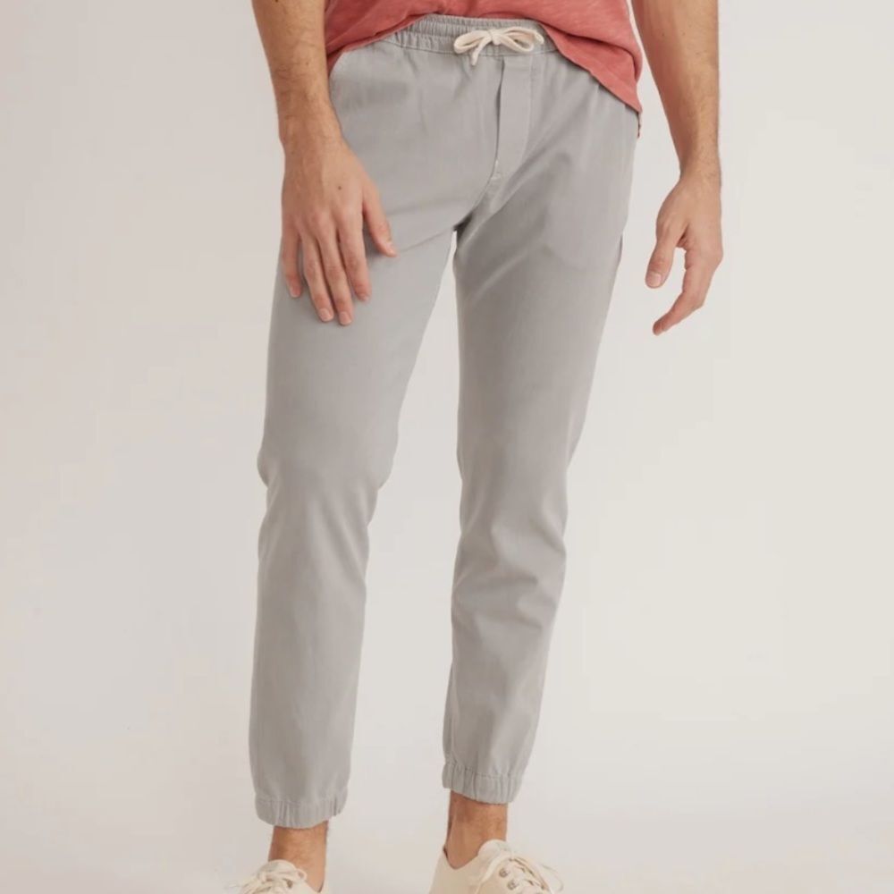 Marine Layer Saturday Jogger Athletic Fit High Rise M Clay Color NWT inpackaging